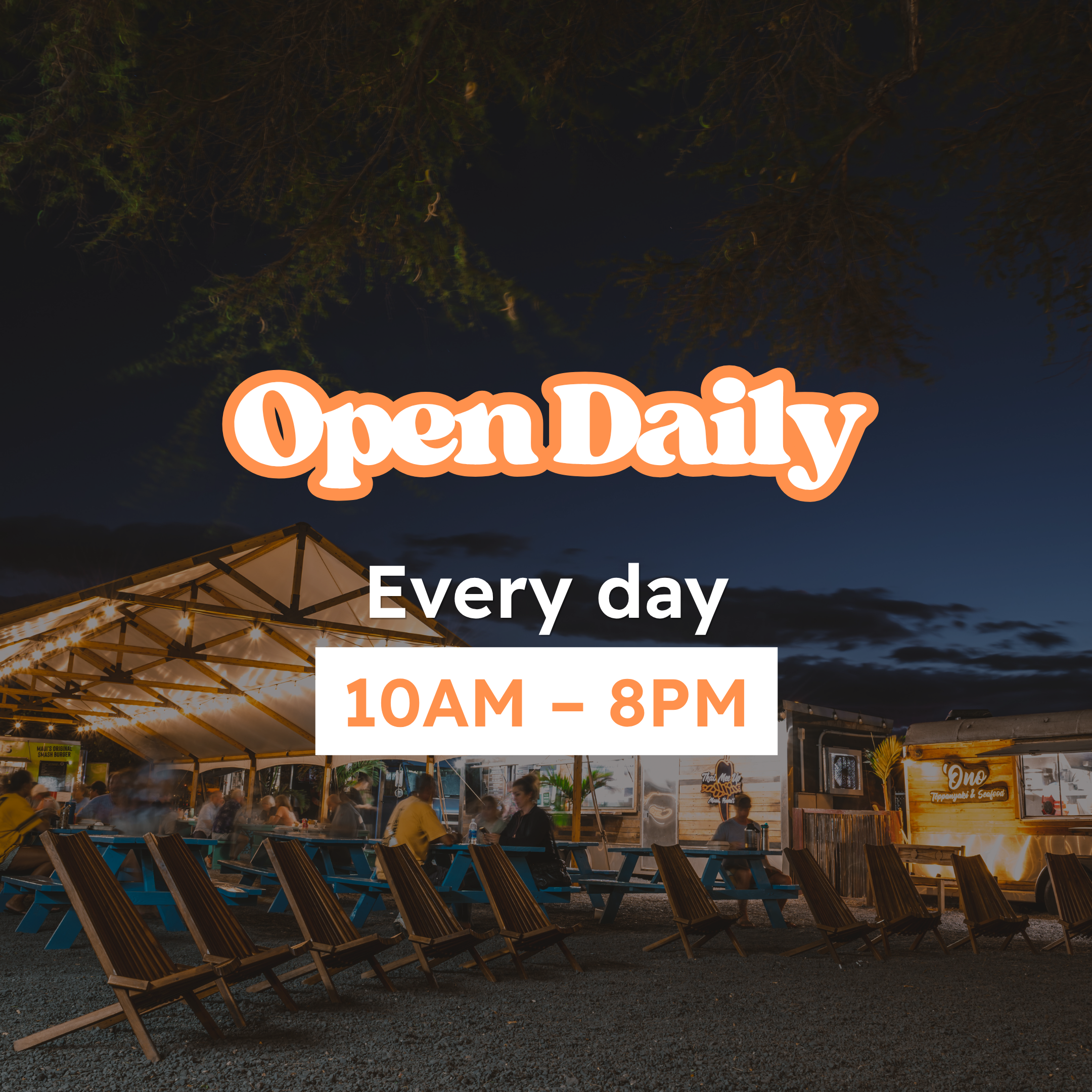 Open daily